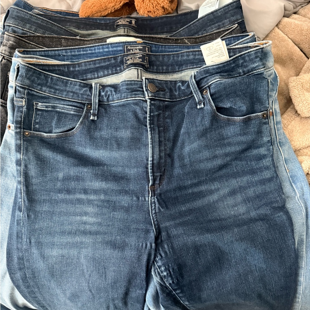 Abercrombie & Fitch Indigo Super Skinny Jeans